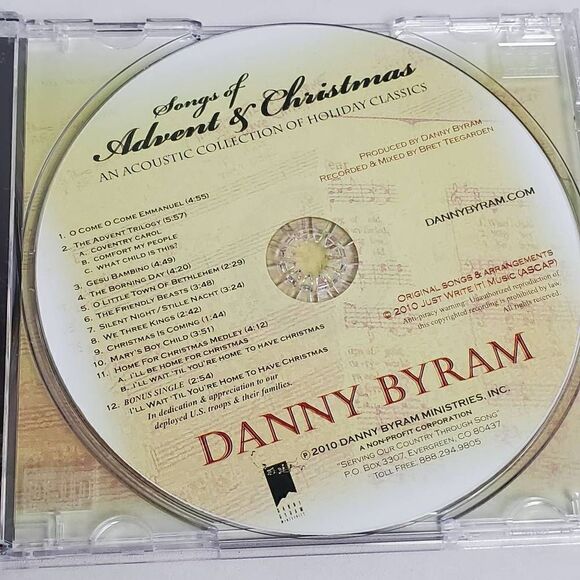 Songs of Advent & Christmas/AN ACOUSTIC COLLECTION OF HOLIDAY CLASSICS by DANNY - Picture 2 of 4